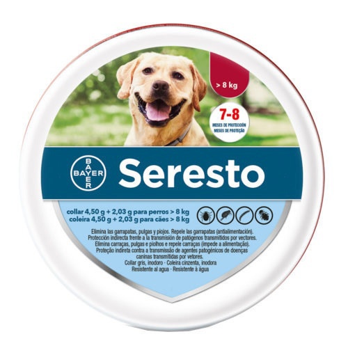 7234 seresto perros collar antiparasitario larga duracion mesess