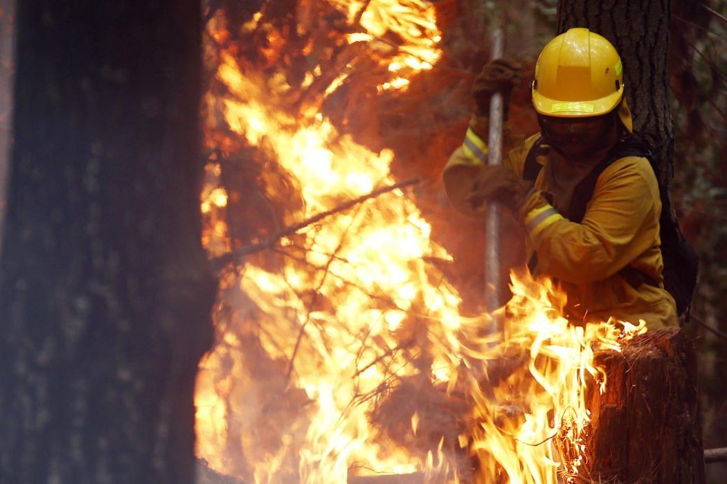 apagar fuego